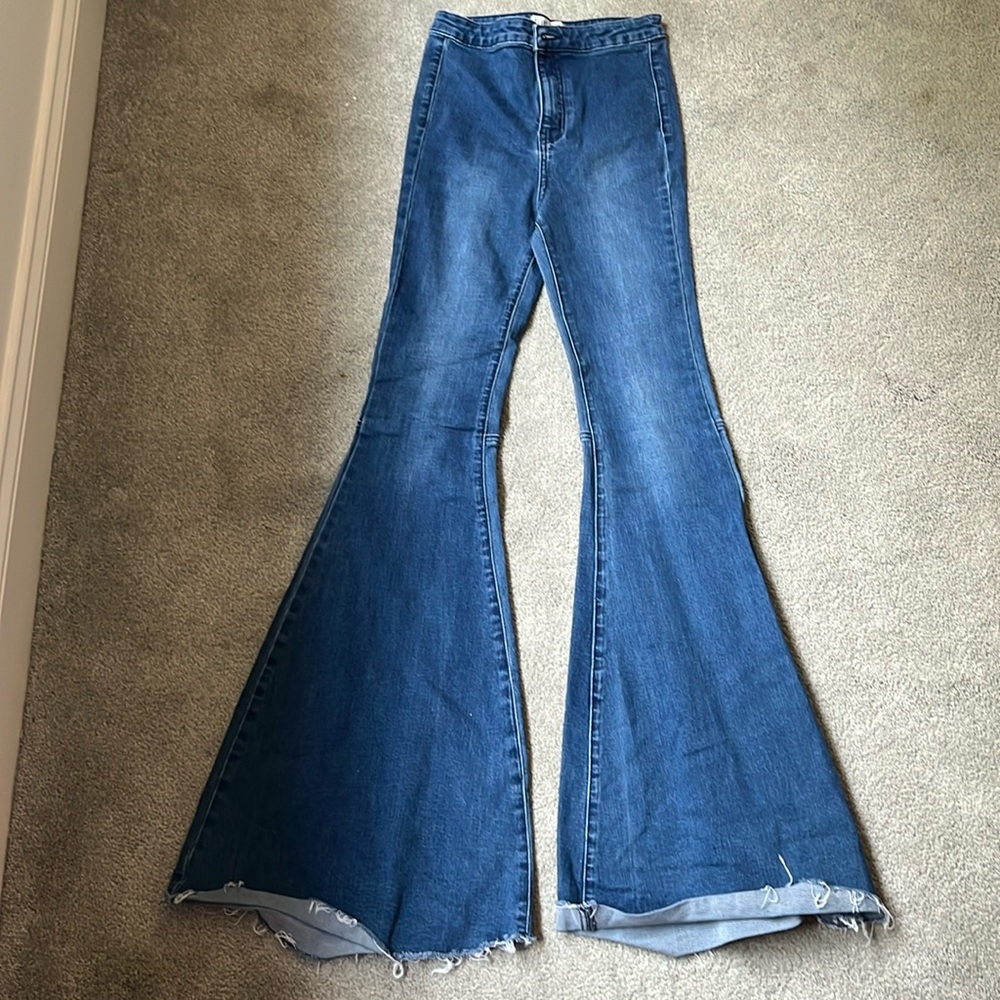 Blank Paige Boot cut jeans - Size Small - dark denim wash